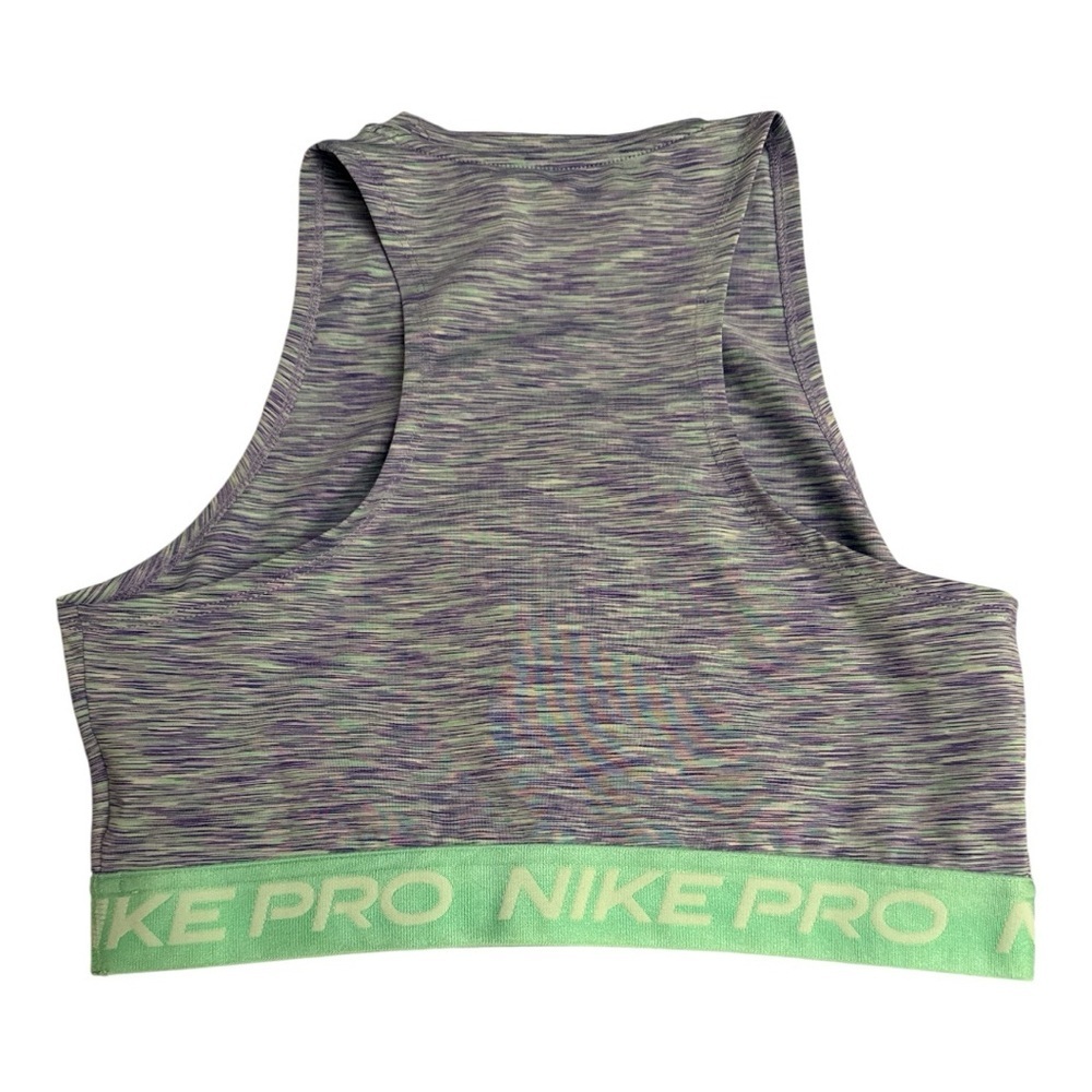 Nike Pro Dri-FIT Multicolor Crop Tank Top Size Medium pickleball, volleyball - Picture 2 of 3